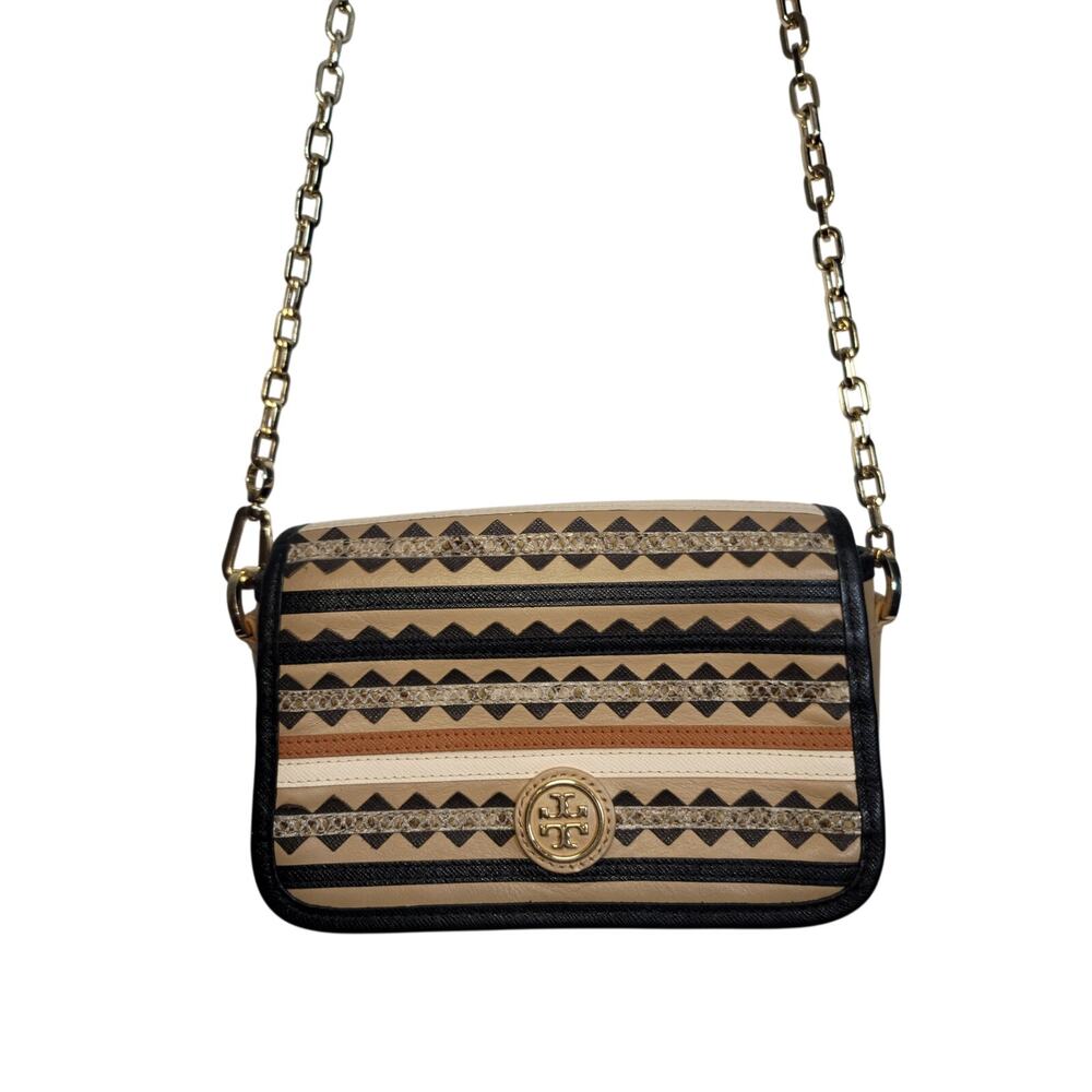 Tory Burch Robinson Zig-Zag Mini Bag
